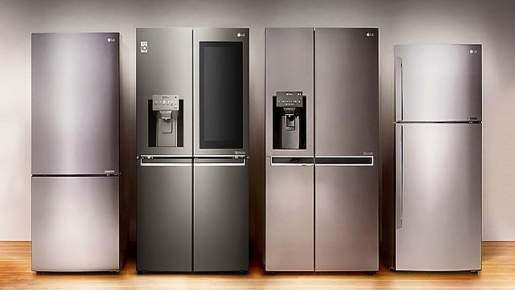 طراحی و رنگ یخچال فریزر